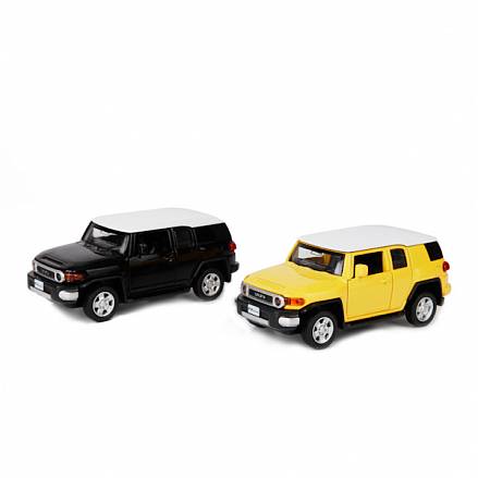 Машина металлическая инерционная - Toyota Fj Cruiser 